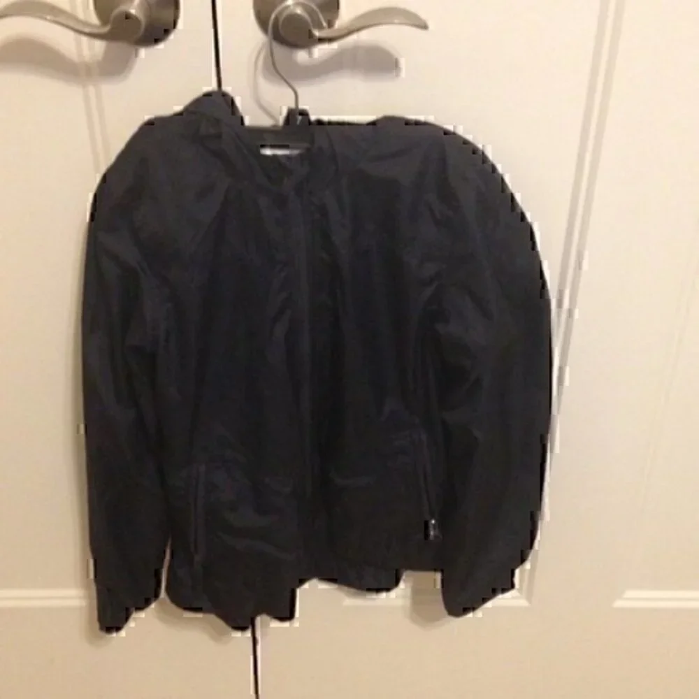 Navy blue Old Navy lined windbreaker sz 10/12